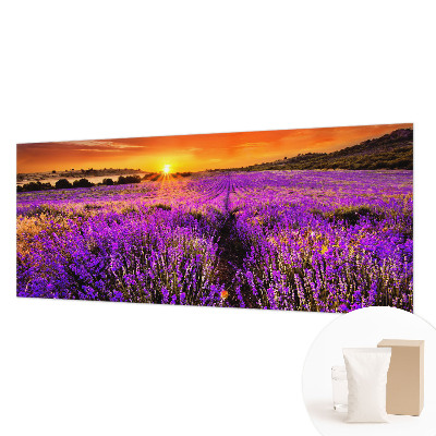 Papel de parede Pôr do Sol Lavanda