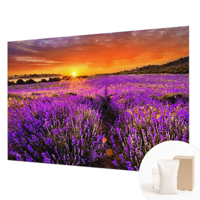 Papel de parede Pôr do Sol Lavanda
