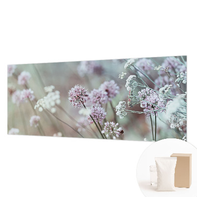 Mural de fotos na parede Flores silvestres