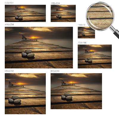 Papel de parede fotográfico Pôr do sol