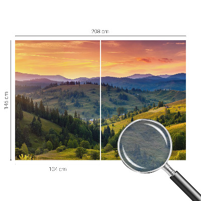 Papel de parede para quarto Paisagem montanhosa