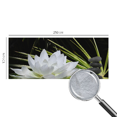 Papel de parede para sala Meditação com lírios