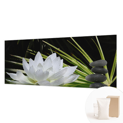 Papel de parede para sala Meditação com lírios