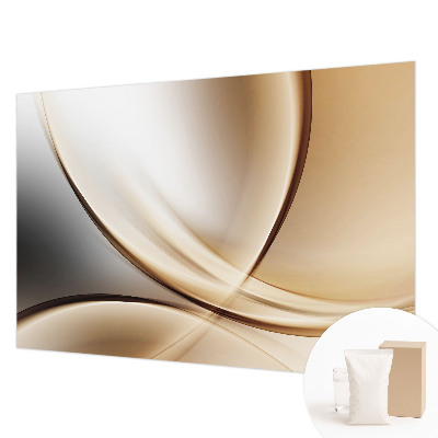 Papel de parede decorativo Linhas arredondadas