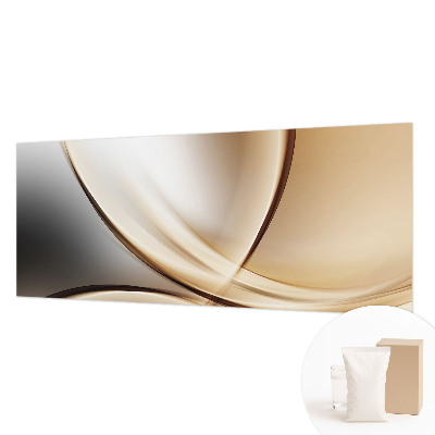 Papel de parede decorativo Linhas arredondadas
