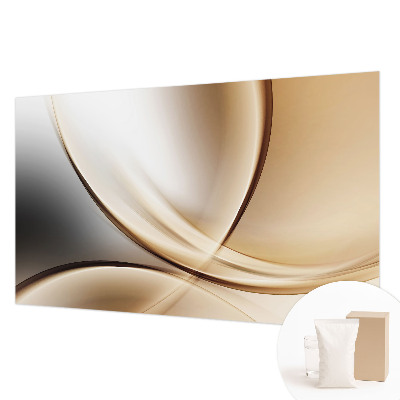 Papel de parede decorativo Linhas arredondadas