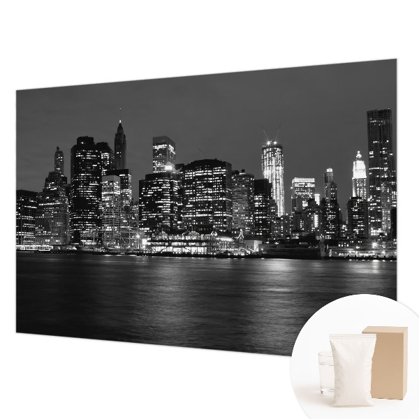 Mural fotográfico Metrópole noturna