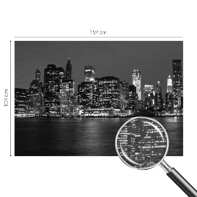 Mural fotográfico Metrópole noturna