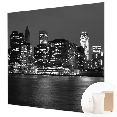 Mural fotográfico Metrópole noturna