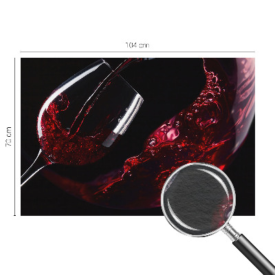 Papel de parede decorativo Vinho tinto