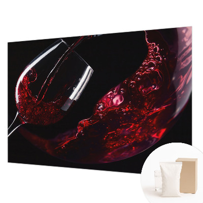 Papel de parede decorativo Vinho tinto