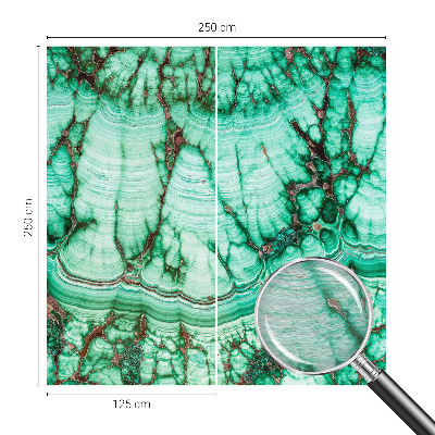 Papel de parede para sala Padrões verdes