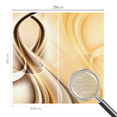 Papel de parede para quarto Linhas onduladas