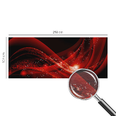 Mural fotográfico Vórtice Vermelho