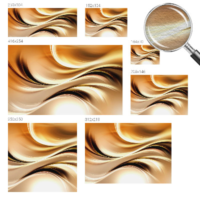 Papel de parede fotográfico Linhas fluidas