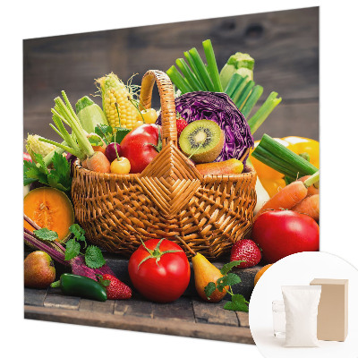 Mural de parede riqueza frutada