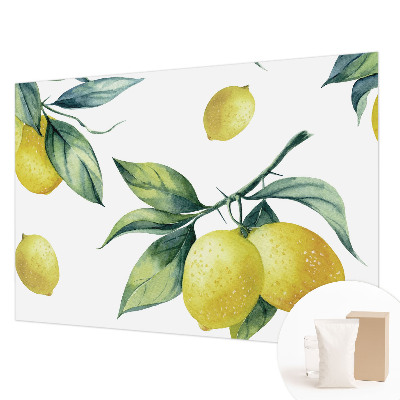 Papel de parede fotográfico motivo de limão