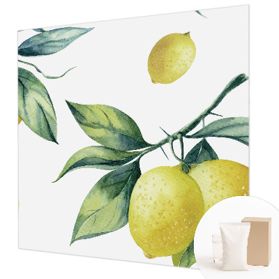 Papel de parede fotográfico motivo de limão