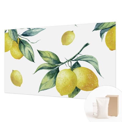 Papel de parede fotográfico motivo de limão