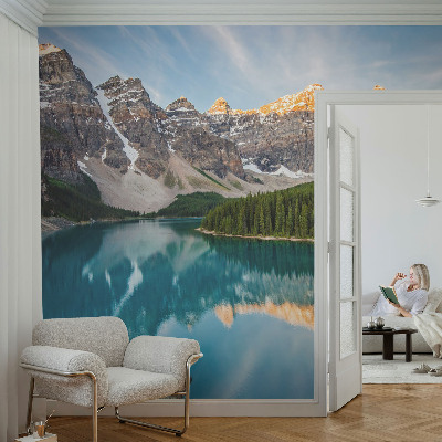 Mural de parede Reflexo da montanha