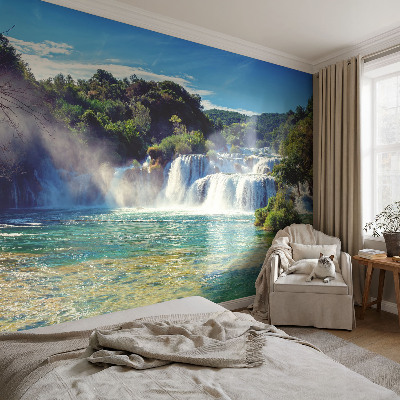 Papel de parede para quarto Paisagem de cachoeira