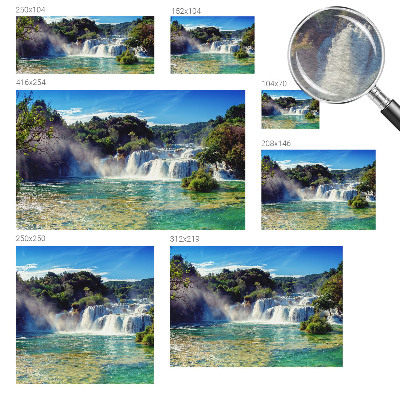 Papel de parede para quarto Paisagem de cachoeira