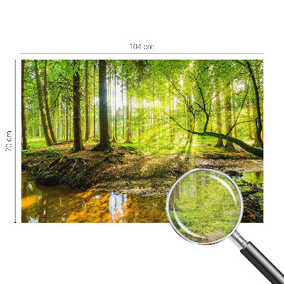 Papel de parede decorativo Paisagem verde
