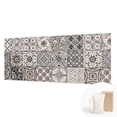 Mural de fotos na parede Padrões de azulejos