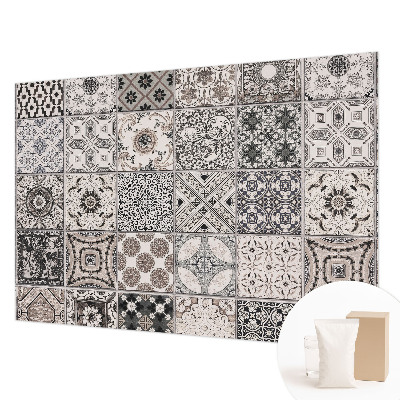 Mural de fotos na parede Padrões de azulejos
