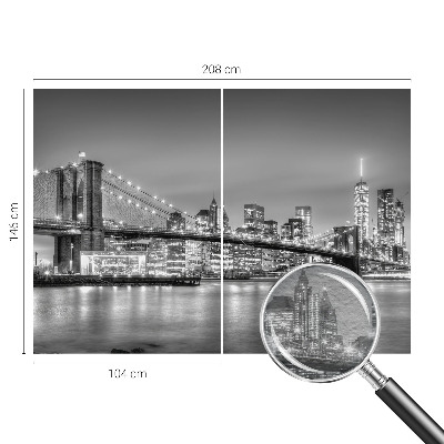 Papel de parede para sala A ponte da metrópole