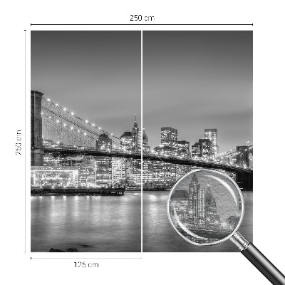 Papel de parede para sala A ponte da metrópole