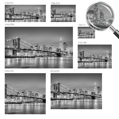 Papel de parede para sala A ponte da metrópole