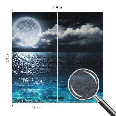 Papel de parede para quarto Mar noturno