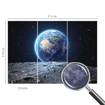 Papel de parede decorativo Panorama cósmico