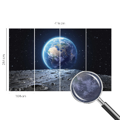 Papel de parede decorativo Panorama cósmico