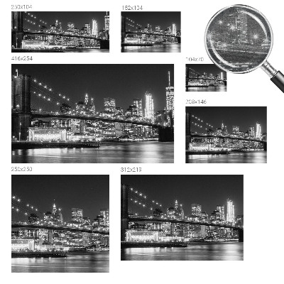 Mural fotográfico Panorama noturno