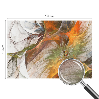 Mural de fotos na parede caleidoscópio abstrato
