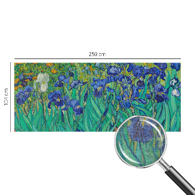 Papel de parede para sala Flores do jardim