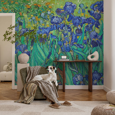 Papel de parede para sala Flores do jardim