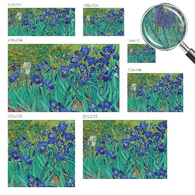 Papel de parede para sala Flores do jardim