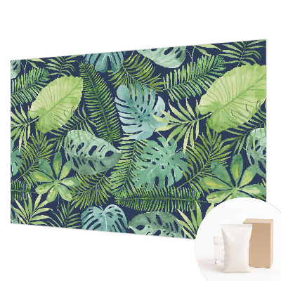 Papel de parede Folhas tropicais