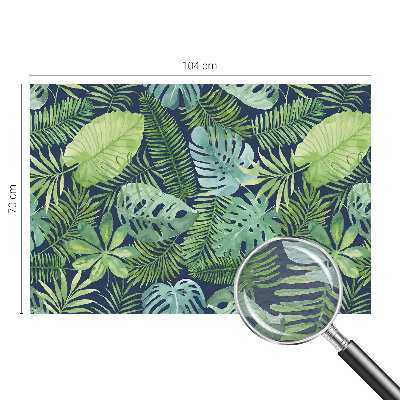 Papel de parede Folhas tropicais