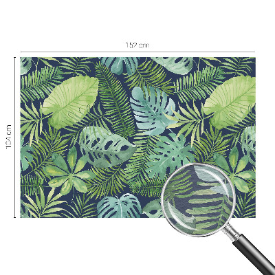 Papel de parede Folhas tropicais