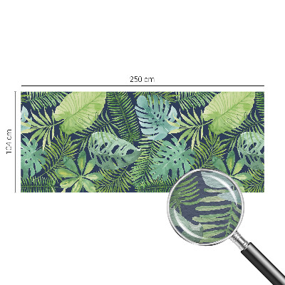 Papel de parede Folhas tropicais