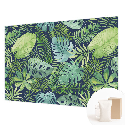 Papel de parede Folhas tropicais
