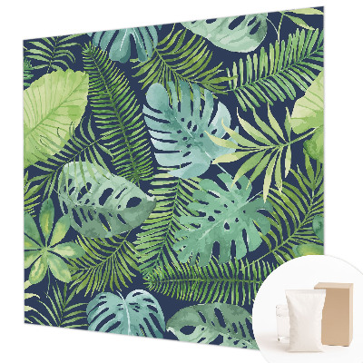 Papel de parede Folhas tropicais