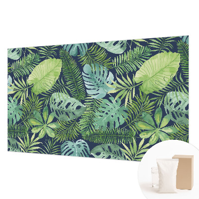 Papel de parede Folhas tropicais