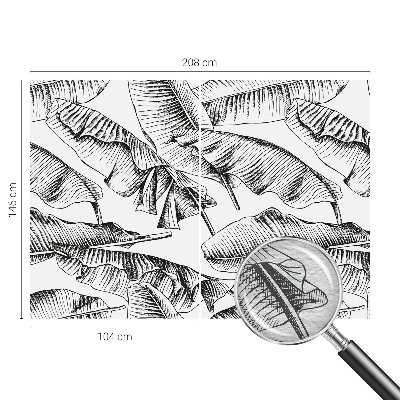 Mural de parede Folhas de bananeira