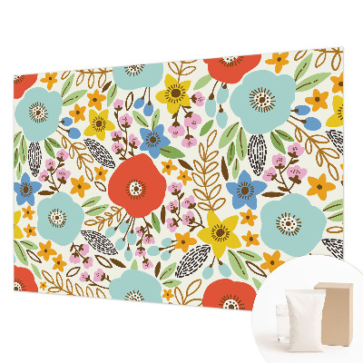 Fotomural Estampa floral