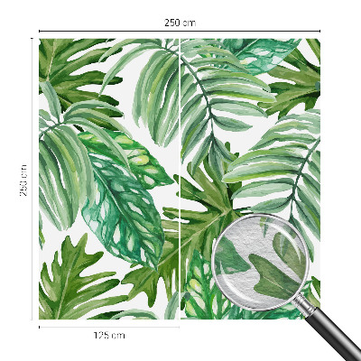 Papel de parede fotográfico Folhas exóticas